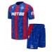 Crystal Palace Adam Wharton #20 Heimtrikotsatz Kinder 2024-25 Kurzarm (+ Kurze Hosen)